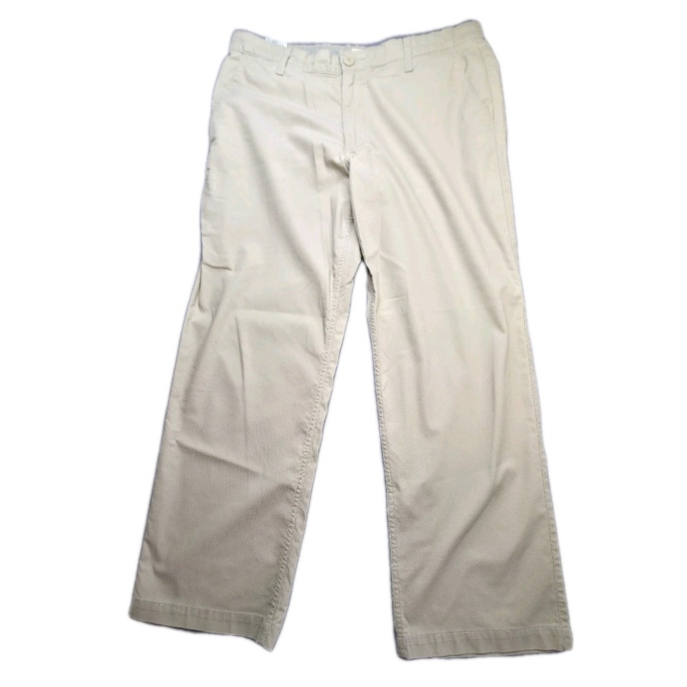 Dockers Men's Chino Pants 36x30 Khaki Comfort‎ Waistband Stretch Classic Fit